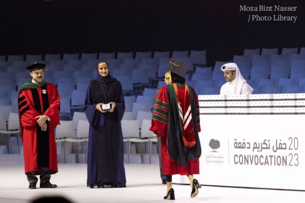 HH attends QF Convocation 2023