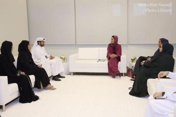 HH Attends Qatar Foundation's Annual Alumni Forum 2023