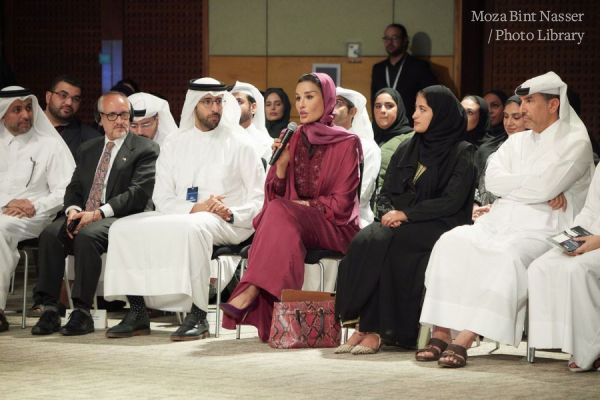 HH Attends Qatar Foundation's Annual Alumni Forum 2023