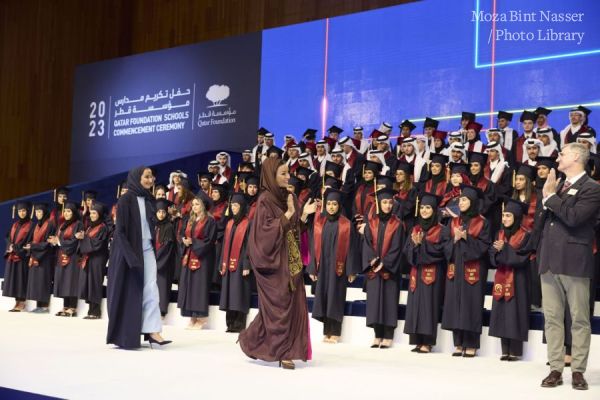 HH attends first QF Schools Commencement Ceremony