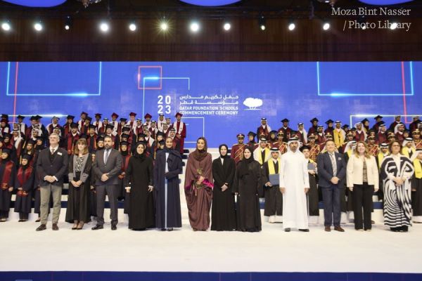 HH attends first QF Schools Commencement Ceremony