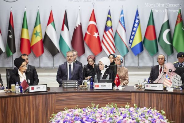 Her Highness participates in High-Level Summit “United for Peace in Palestine"