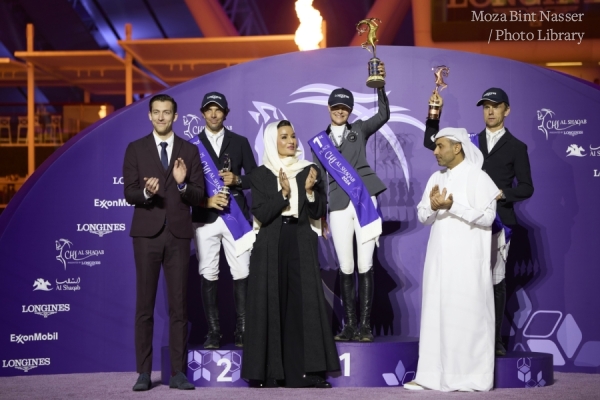 Her Highness attends the CHI Al Shaqab Presented by Longines 2024 