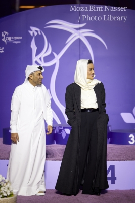 Her Highness attends the CHI Al Shaqab Presented by Longines 2024 