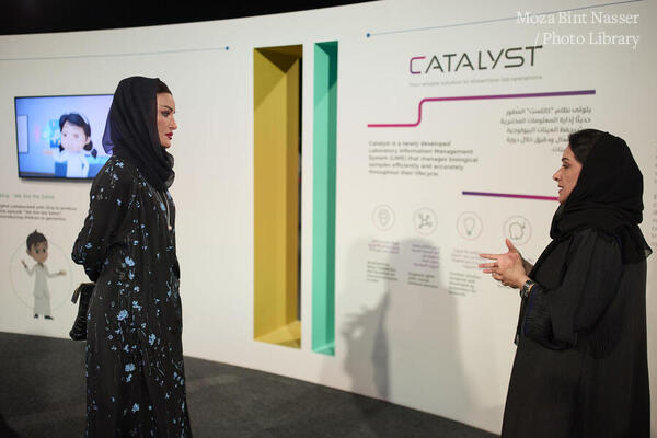  Her Highness formally launches Qatar Precision Health Institute