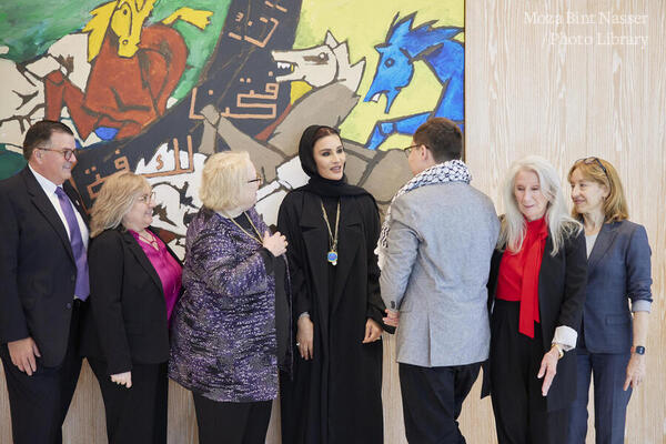 Her Highness meets with American Autism Leadership Delegation