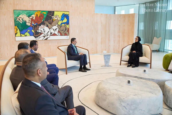 Her Highness met with the Prime Minister of Yemen