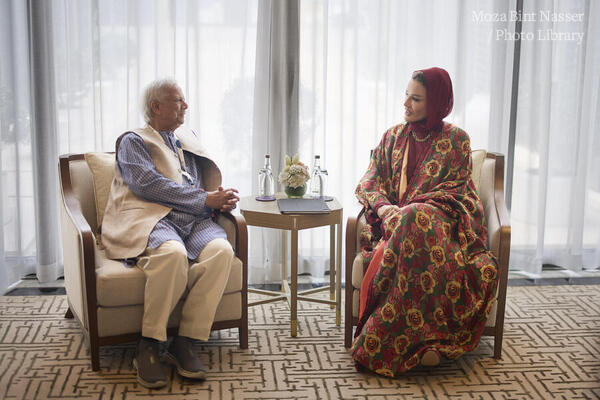 Her Highness meets with Chief Adviser of the Interim Government of the People’s Republic of Bangladesh