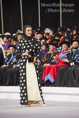 Her Highness attends QF’s 2025 Convocation ceremony