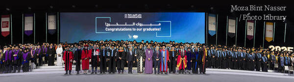 Her Highness attends QF’s 2025 Convocation ceremony
